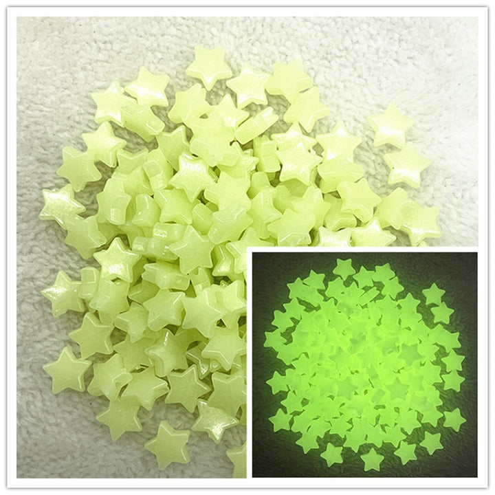 Luminous Star Shaped DIY Crafting Beads - Juneptune