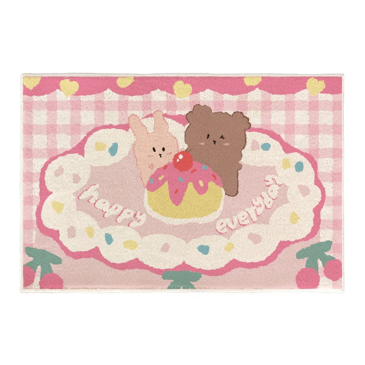 Cute Bear Cozy Carpet Soft Living Room Decor - Juneptune