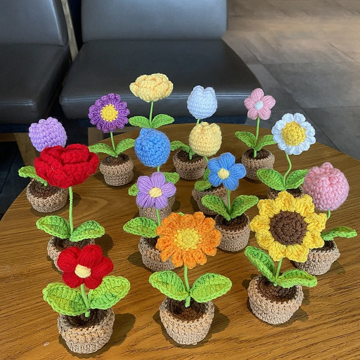 Kawaii Crochet Flowers - Juneptune