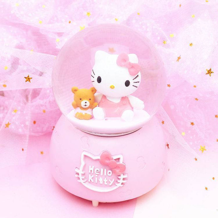 Kawai Sanrio Hello Kitty LED Crystal Music Box - Juneptune