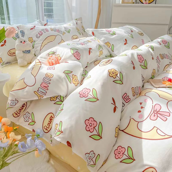 Cottagecore Floral Bedding Set - Juneptune