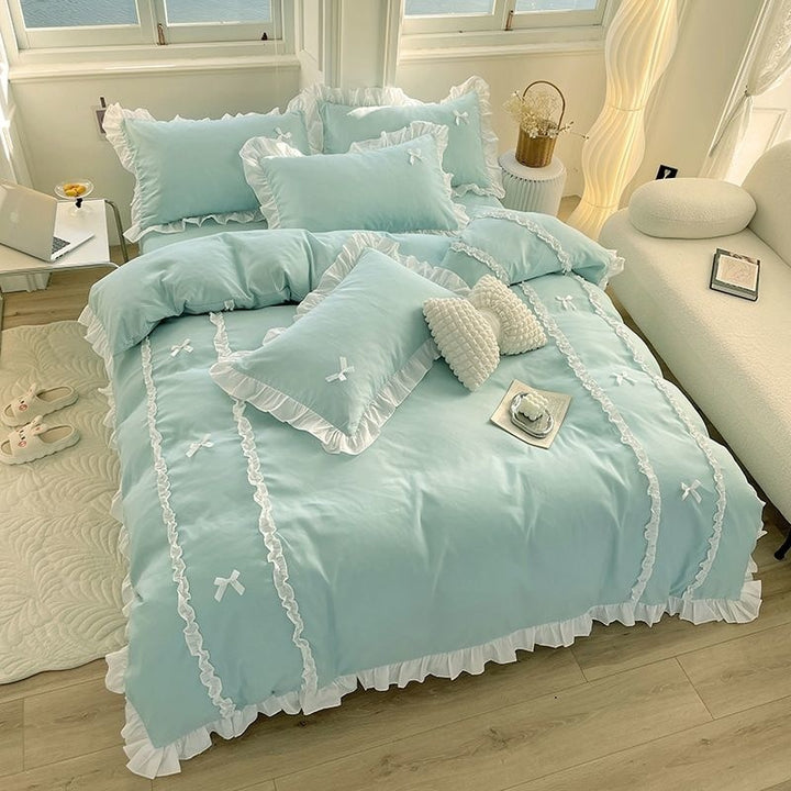 Aesthetic Princess Style Bedding Set - Juneptune