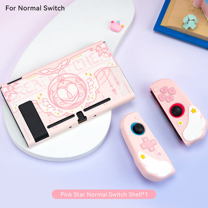 Kawaii Pink Nintendo Switch Protective Case - Juneptune