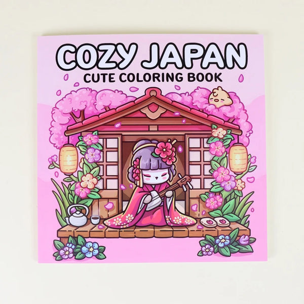 Cozy Japan Coloring Book