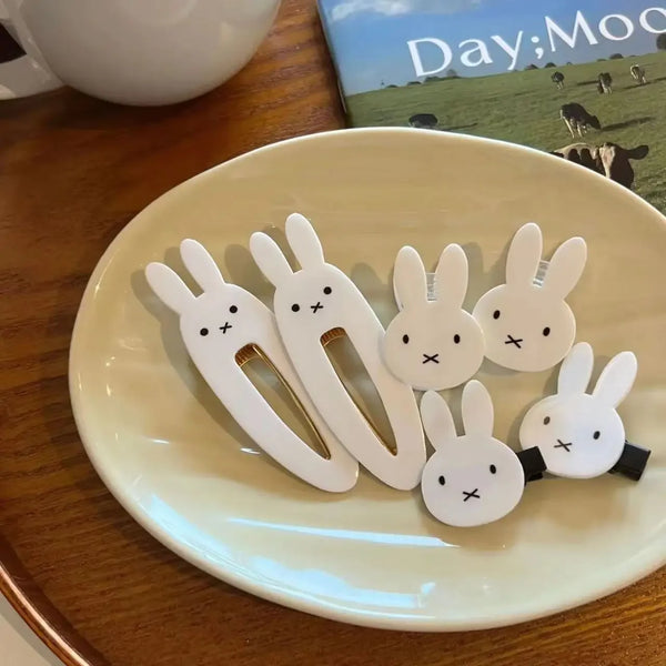 Kawaii Miffy Hair Clips