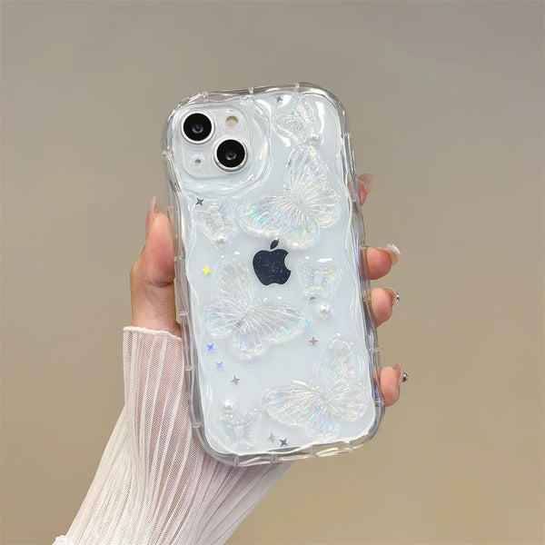 Holographic Butterfly iPhone Case