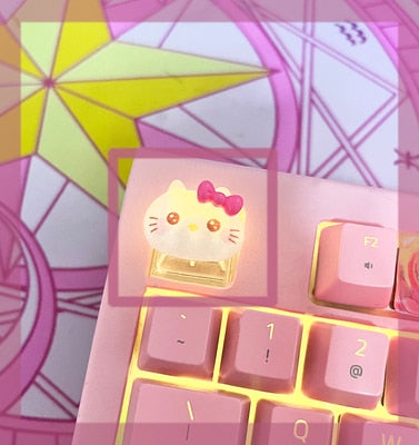 Sanrio Colorful Keyboard Keycap - Juneptune