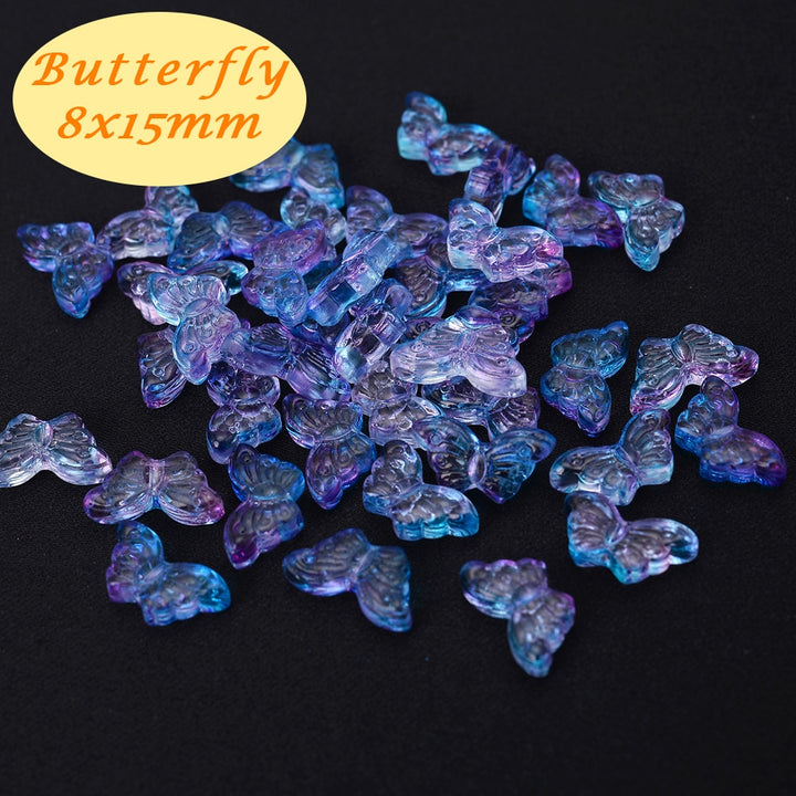 Multicolor Crystal DIY Crafting Beads - Juneptune