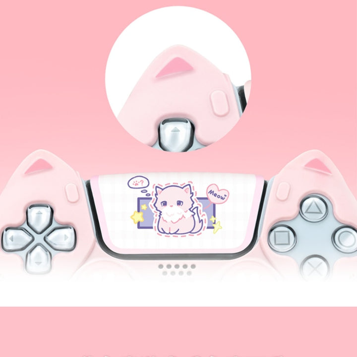 Kawaii Kitty Silicone PS5 Controller Cover - Juneptune