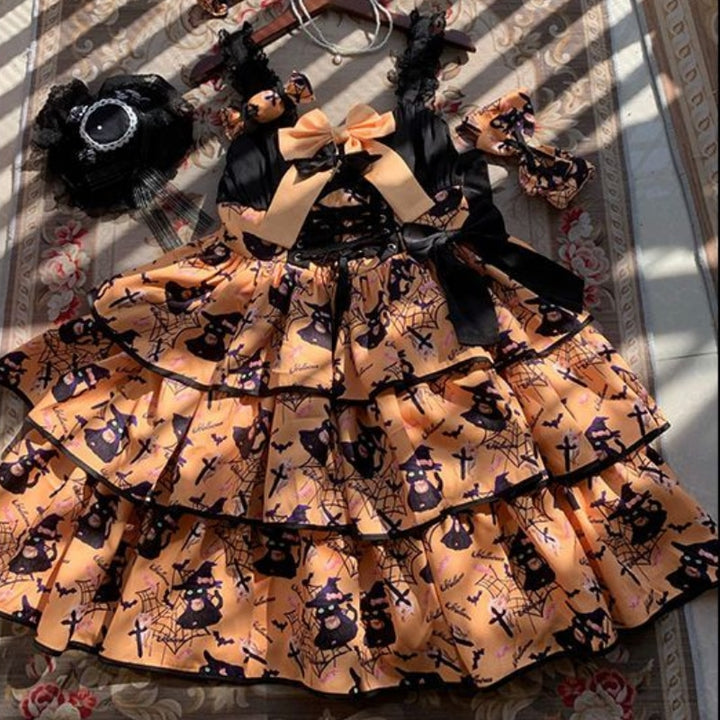 Victorian Sweet Lolita Dress With Underskirt - Juneptune