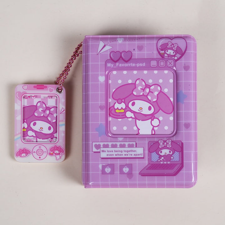 Kawaii Sanrio Album Photocard Holder With Pendant - Juneptune