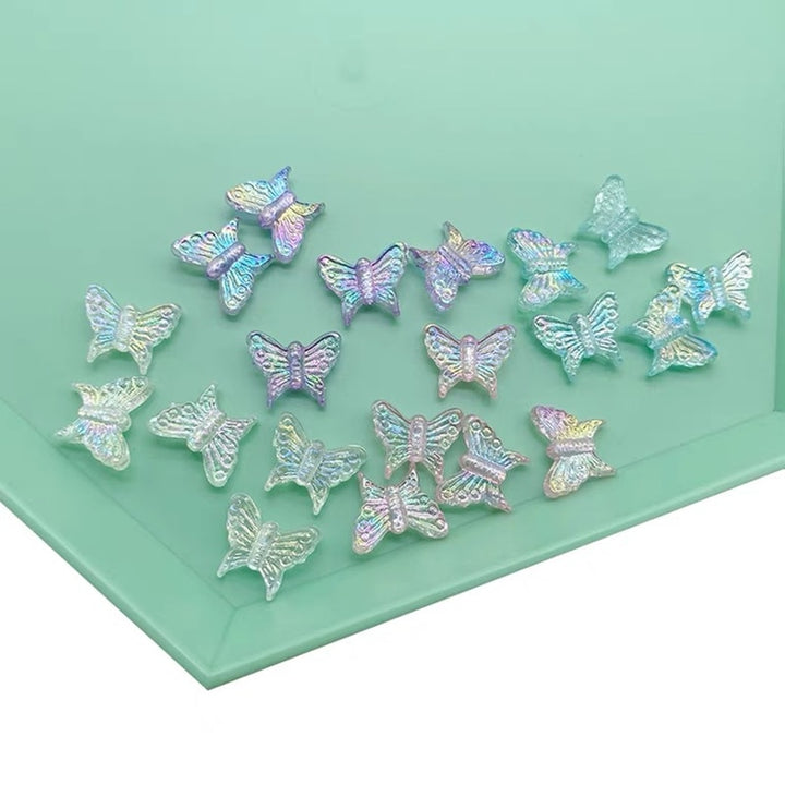 Transparent Butterfly Mix DIY Crafting Beads - Juneptune