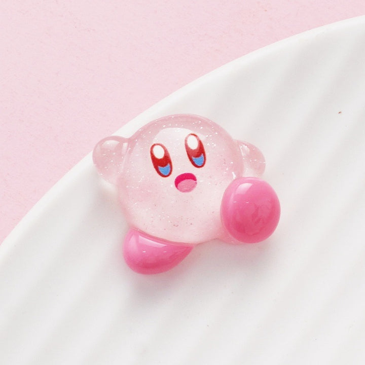 Kawaii Kirby DIY Nail Charms - Juneptune