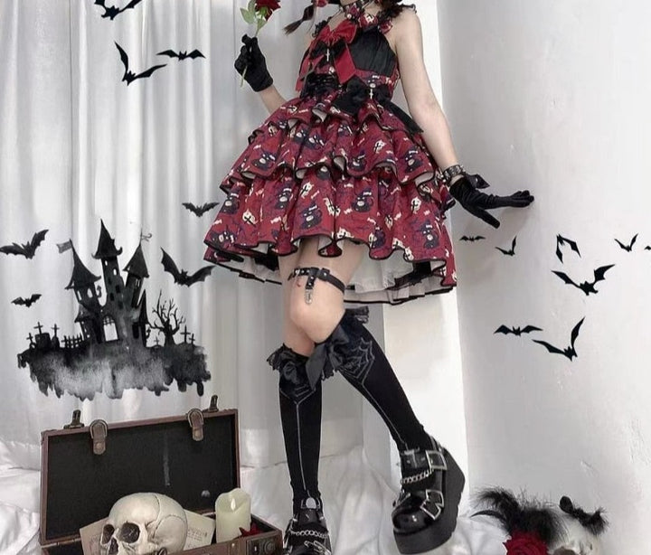 Victorian Sweet Lolita Dress With Underskirt - Juneptune