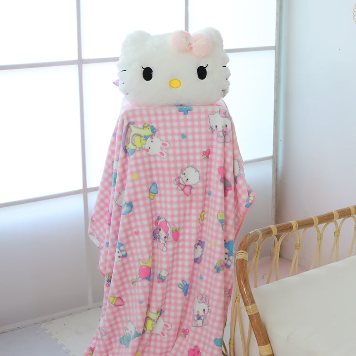 Sanrio Hello Kitty Oversized Pillow Blanket - Juneptune