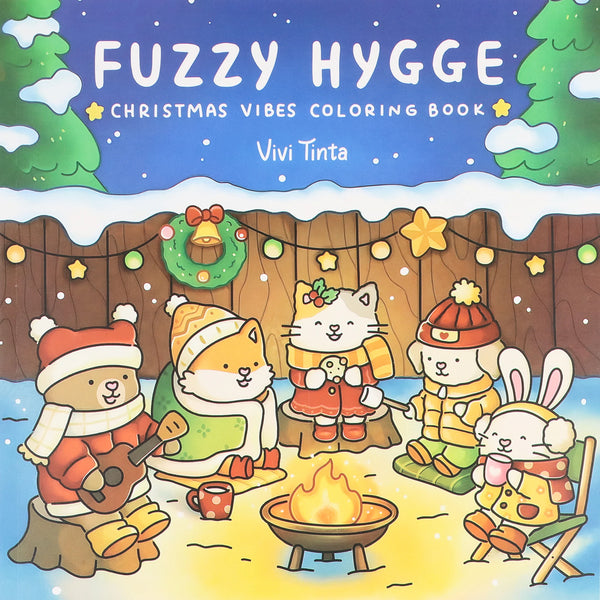 Fuzzy Hygge Coloring Book