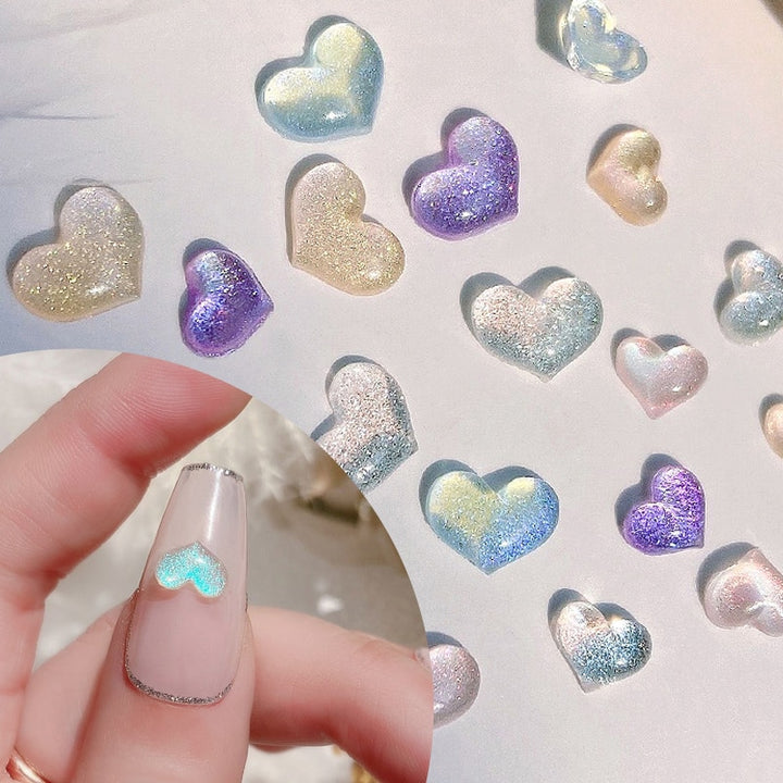 Crystal Love DIY Nail Beads - Juneptune