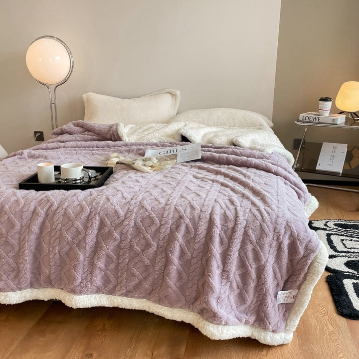 Aesthetic Fluffy Blanket - Juneptune