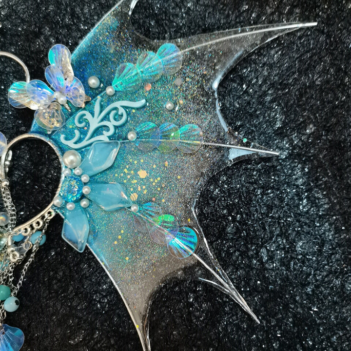 Sea Sparkle Mermaid Earclips - Juneptune