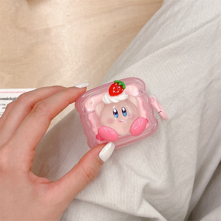 Kawaii Kirby Star AirPods Case - Juneptune