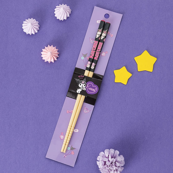 Kawaii Sanrio Kitchen Bamboo Chopsticks - Juneptune
