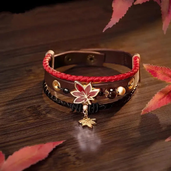 Genshin Impact Kaedehara Kazuha Punk Bracelet