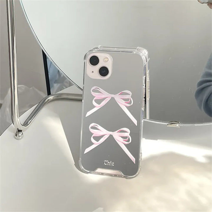 Coquette Pink Bow iPhone Case – Juneptune