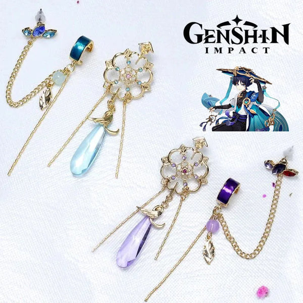 Genshin Impact Scaramouche Earrings