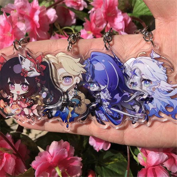 Honkai Star Rail Kawaii Keychain