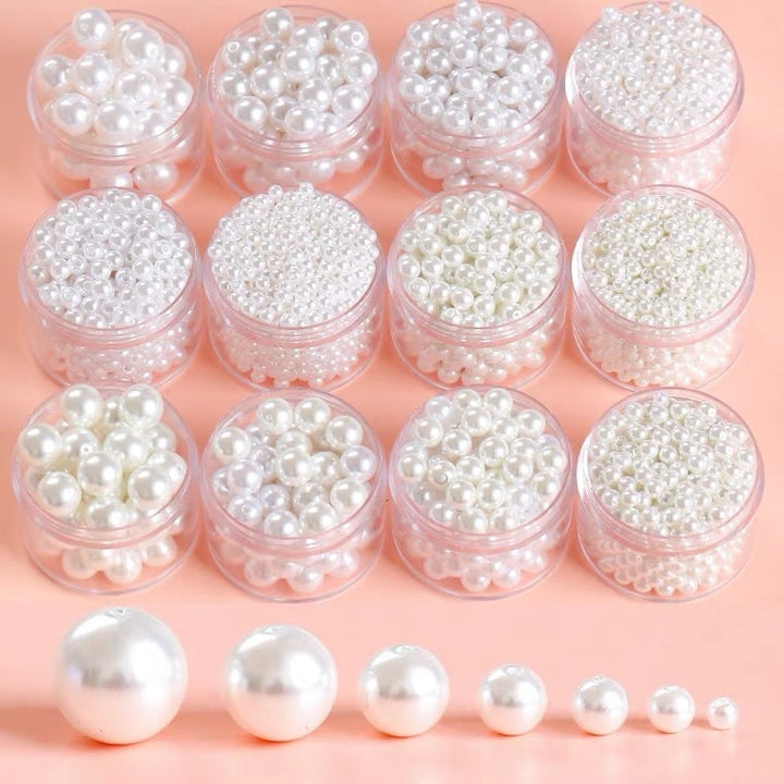 Shiny Pearl Mix DIY Crafting Beads - Juneptune