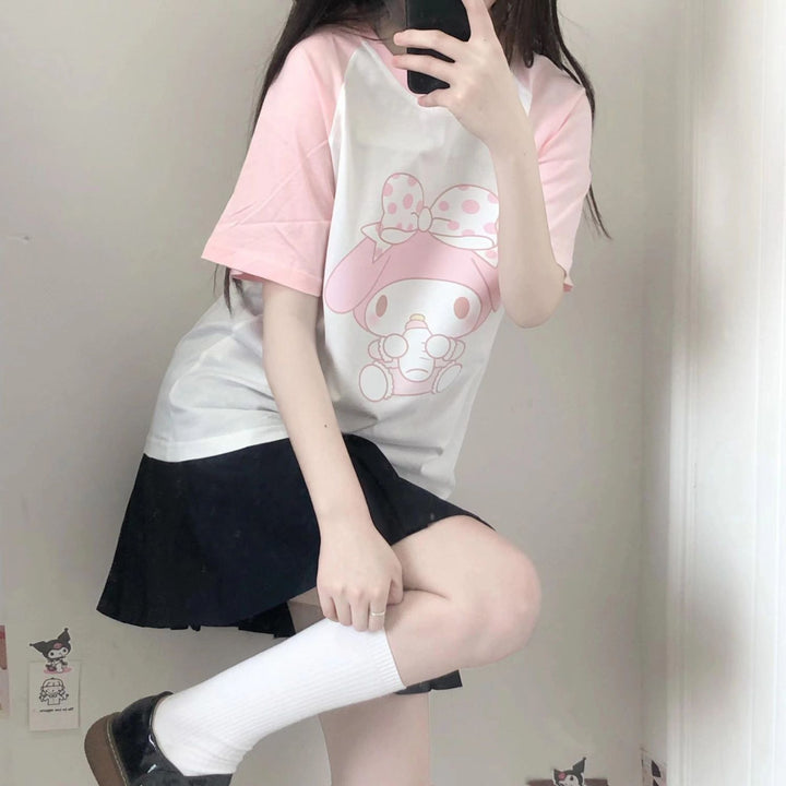 Sanrio My Melody Pink T-Shirt - Juneptune