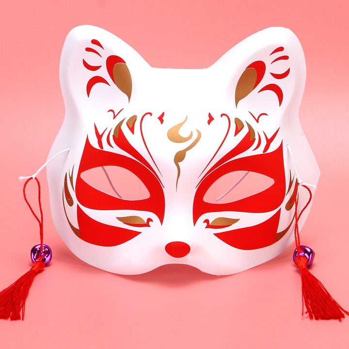 Anime Japanese Inspired Cosplay Fox Mask - Juneptune