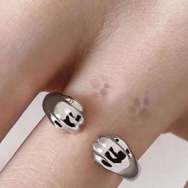 Cat Paw Adjustable Ring