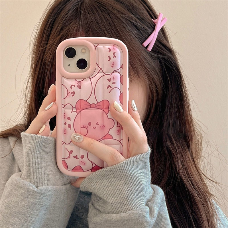 Kirby & Hello Kitty iPhone Case – Juneptune