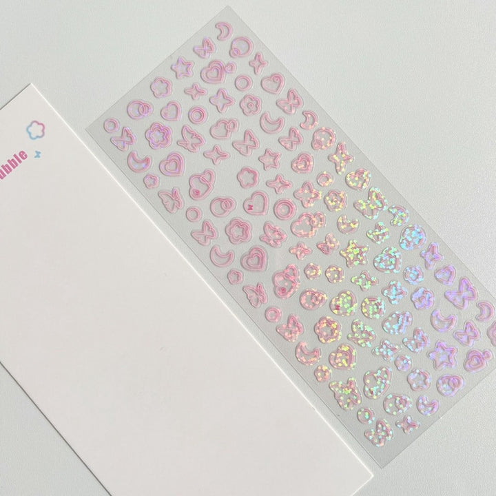 Gradient Stickers Gradient Holographic Stickers – Juneptune