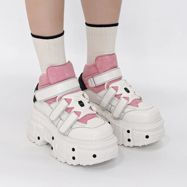 Harajuku Pastel Punk Platform Sneakers