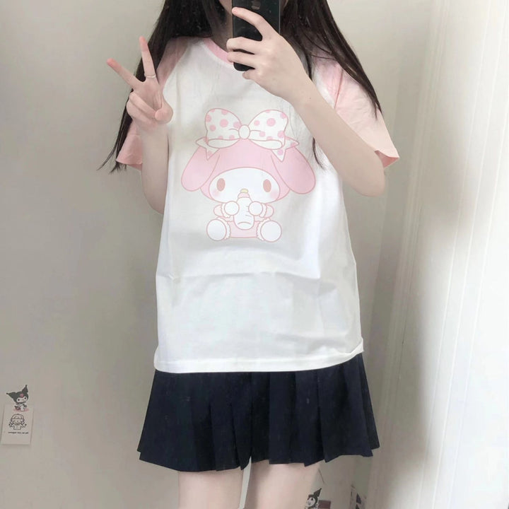 Sanrio My Melody Pink T-Shirt - Juneptune