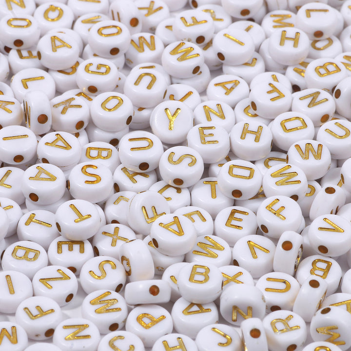 Colorful Alphabet DIY Beads - Juneptune