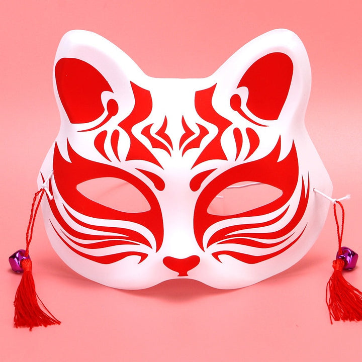 Anime Japanese Inspired Cosplay Fox Mask - Juneptune