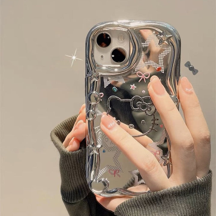 Y2K Sanrio Hello Kitty iPhone Case - Juneptune