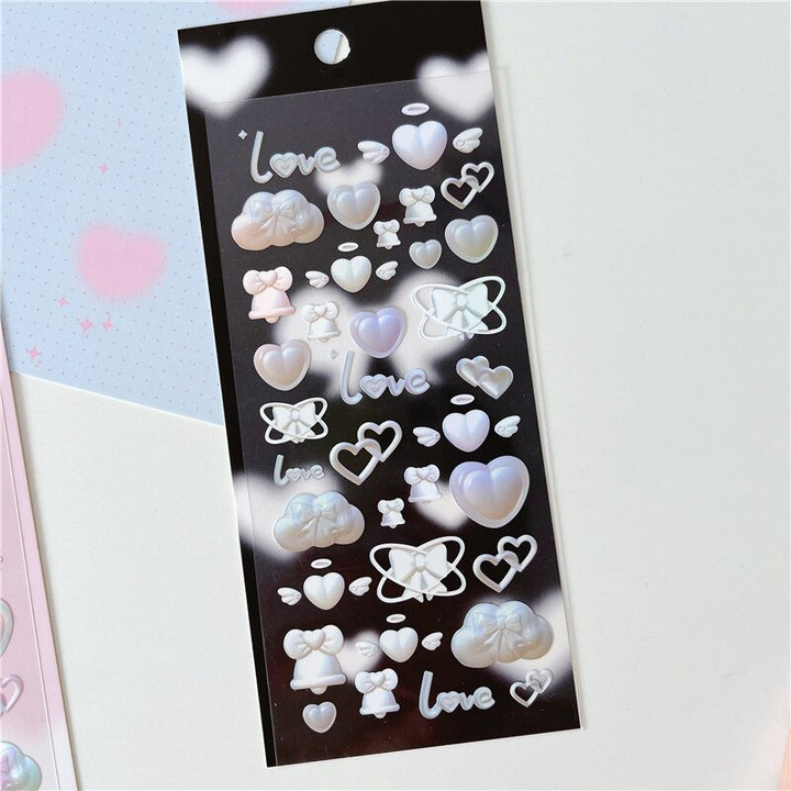 Cute Korean Style Aesthetic Stickers - Juneptune