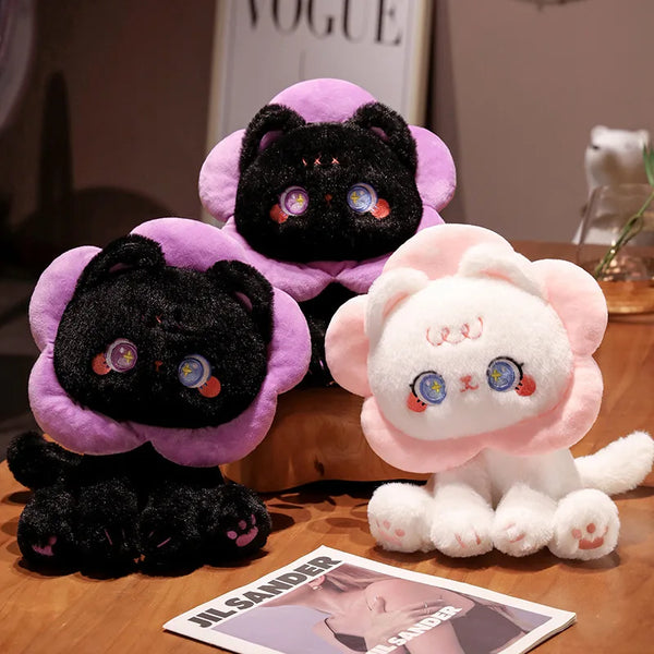 Kawaii Petal Cat Plush