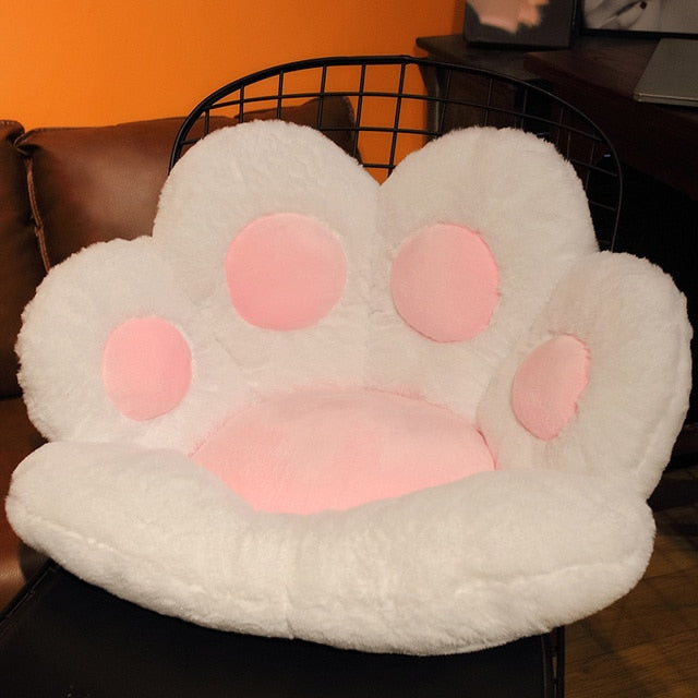 Colorful Kitty Paw Soft Cushion - Juneptune