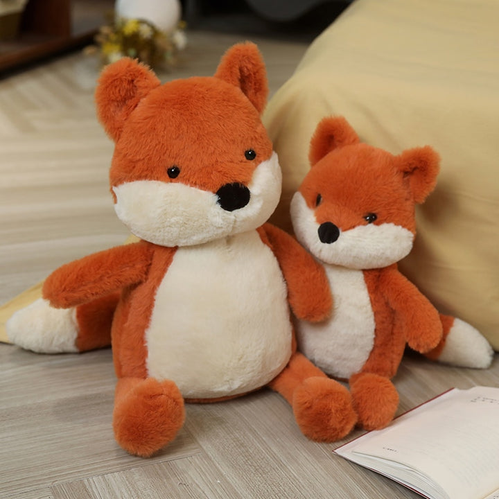 Fluffy Fox Plush Toy - Juneptune