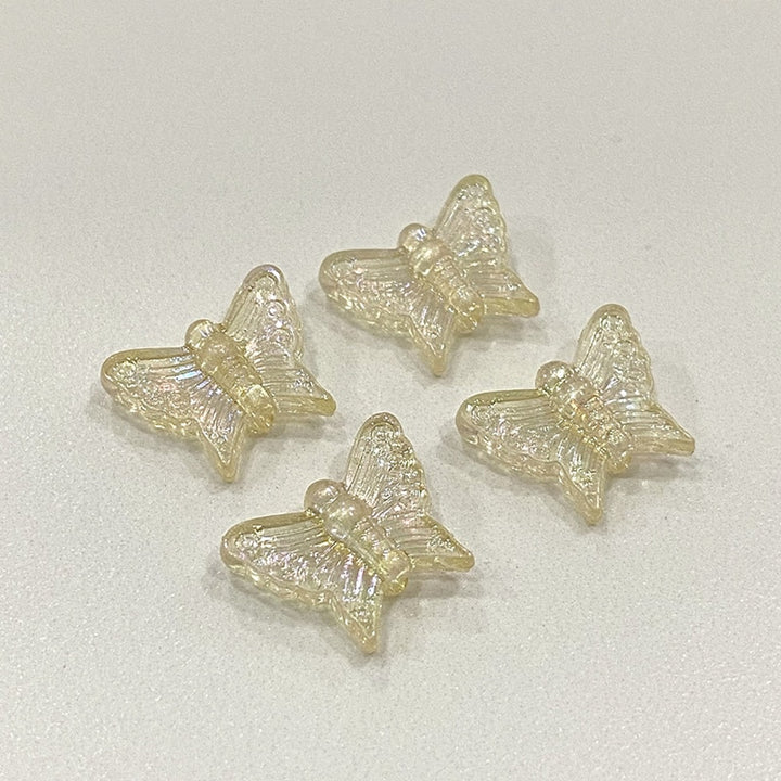 Transparent Butterfly Mix DIY Crafting Beads - Juneptune