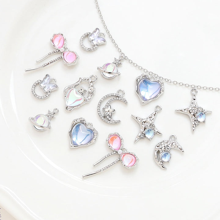 Soft Colored Aesthetic Pendants DIY Crafting Set - Juneptune