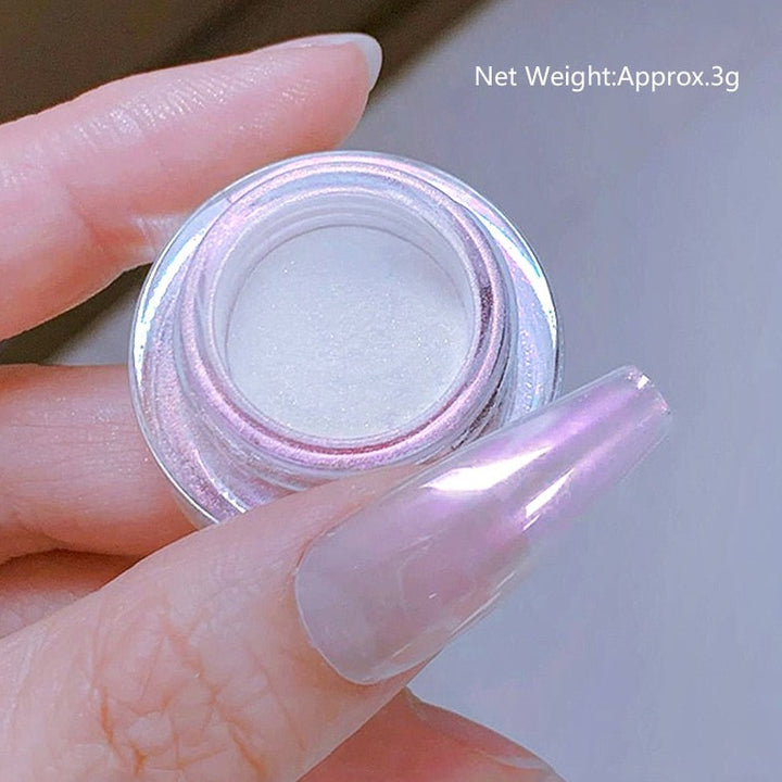 Pearl Glitter Nail Powder - Juneptune