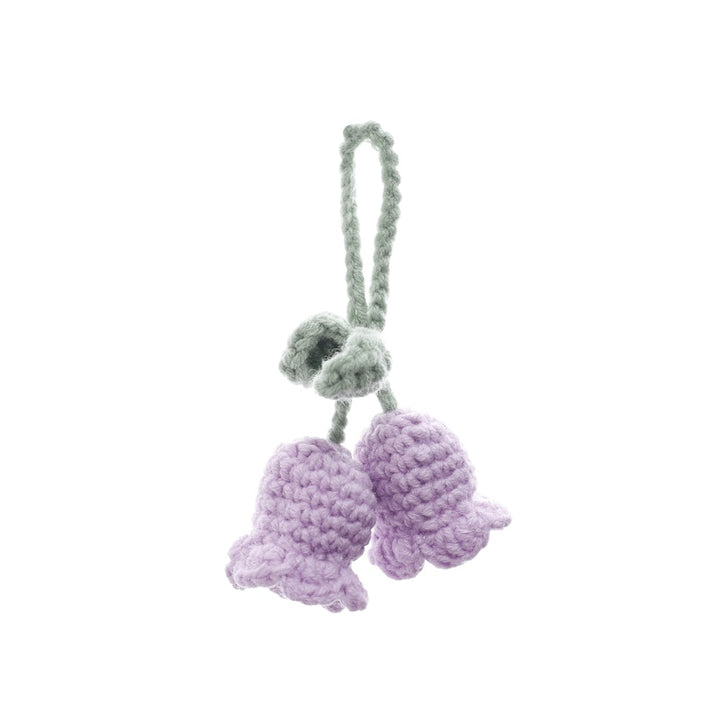 Aesthetic Knitted Flower Keychain - Juneptune