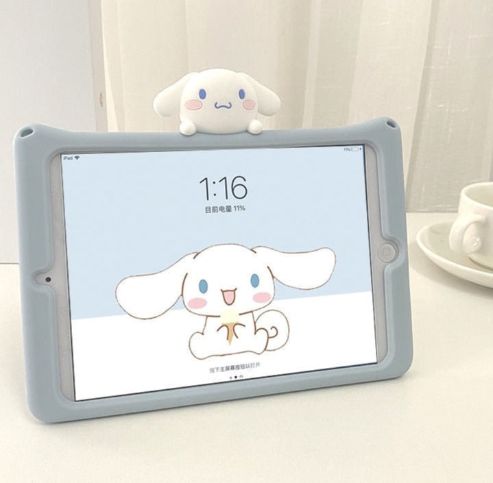 Sanrio Cinnamoroll Apple iPad Protective Case With Lanyard - Juneptune