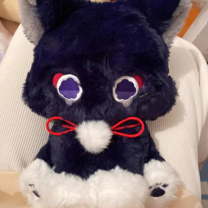 Cute Genshin Impact Scaramouche Cat Plush Doll - Juneptune